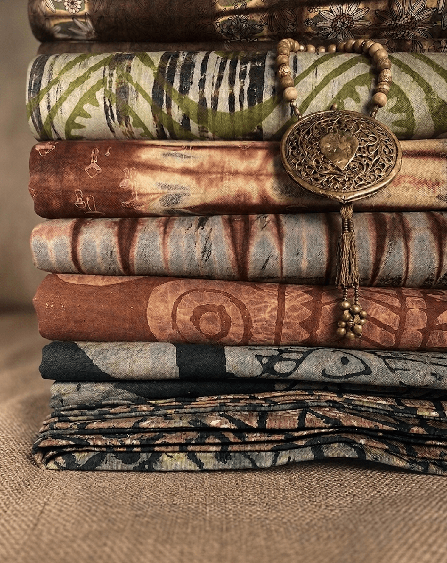 Patterned textile from tradition